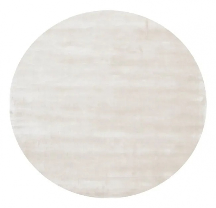Tapis rond \'Jodhpur\' 160cm - Blanc cassé dans le groupe Décoration / Tapis / Tapis tissés chez Reforma (V10166138)