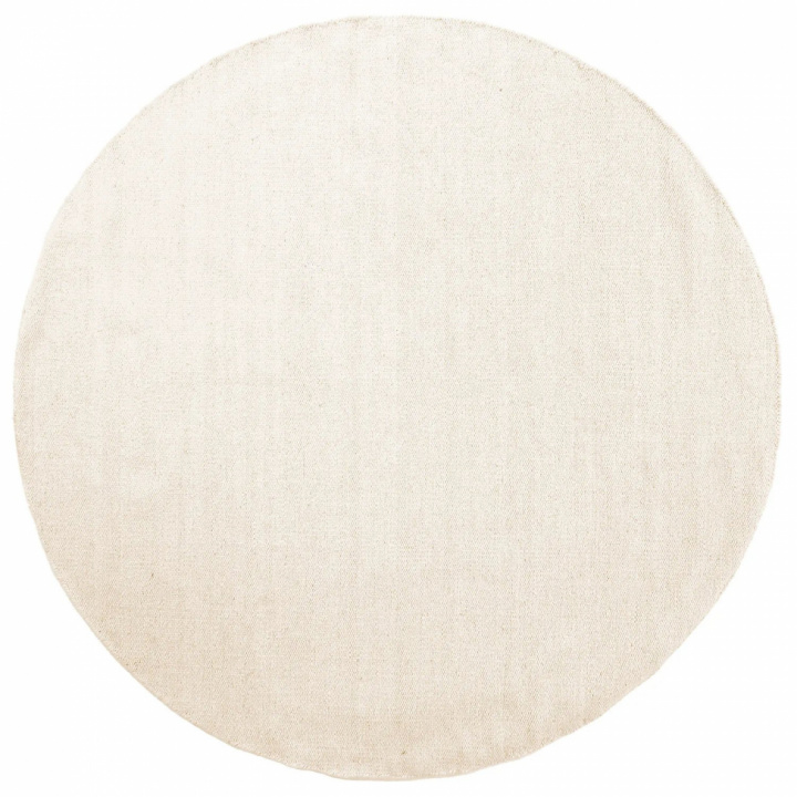 Tapis rond \'Hamilton\' 240cm - Naturel dans le groupe Décoration / Tapis / Tapis en laine chez Reforma (V10167520)