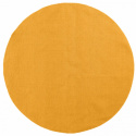 Tapis rond \'Hamilton\' 160cm - Safran