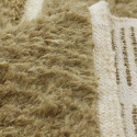 Tapis Rya \'Leknes Laine Tissée à la Main\' - Vert