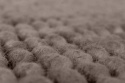 Tapis en laine \'Avafors Wool Bubble\' 240x240cm - Brun