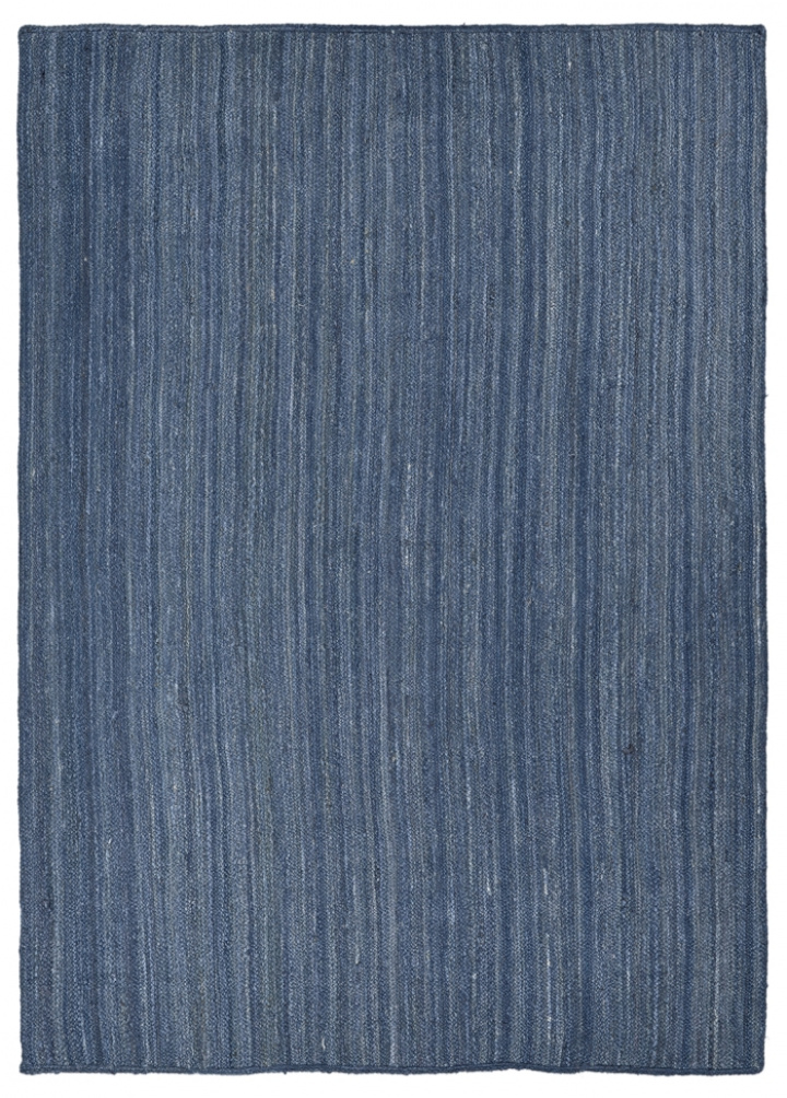 Tapis en jute \' Amasia \' - Bleu dans le groupe Décoration / Tapis / Tapis en jute chez Reforma (V10190)