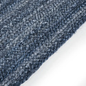 Tapis en jute \' Amasia \' - Bleu