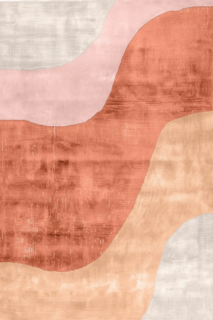 Tapis Wilton \'Barcelona\' 200x280cm - Champagne/Orange dans le groupe Décoration / Tapis / Tapis tissés chez Reforma (V10197015)