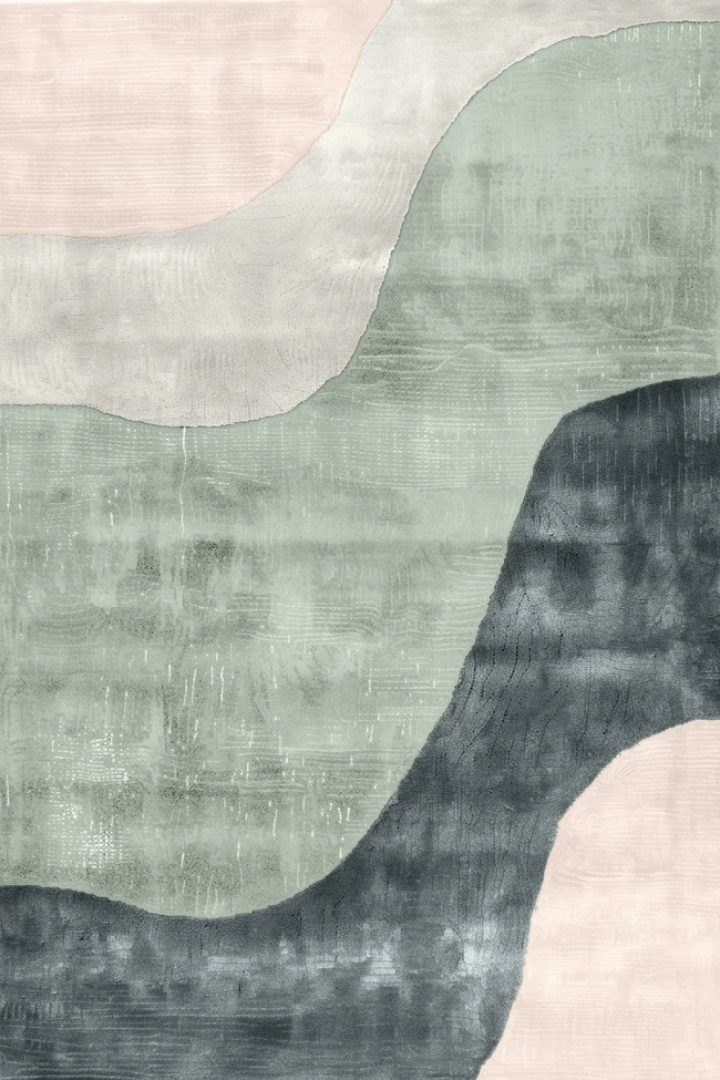 Tapis Wilton \'Barcelona\' 160x230cm - Vert dans le groupe Décoration / Tapis / Tapis tissés chez Reforma (V10197017)