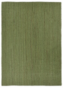 Tapis en jute \'Amasia\' - Vert foncé