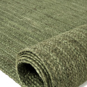 Tapis en jute \'Amasia\' - Vert foncé