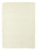 Tapis en laine \' Dalita \' - Blanc