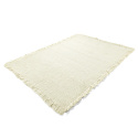 Tapis en laine \' Dalita \' - Blanc