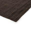 Tapis en jute \'Amasia\' - Brun foncé