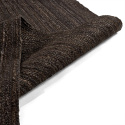 Tapis en jute \'Amasia\' - Brun foncé