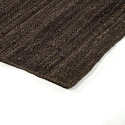 Tapis en jute \'Amasia\' - Brun foncé