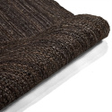 Tapis en jute \'Amasia\' - Brun foncé