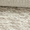 Tapis en laine tressée « Talvia » - Naturel