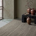 Tapis en laine \'Larkana\' - Beige/noir
