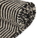 Tapis en laine \'Larkana\' - Beige/noir