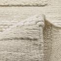 Tapis en laine \' Almaty - Blanc