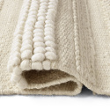 Tapis en laine \' Almaty - Blanc