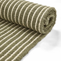 Tapis en laine \'Arbil\' - Vert/blanc