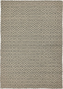 Tapis en laine \'Monastir\' - Noir et blanc