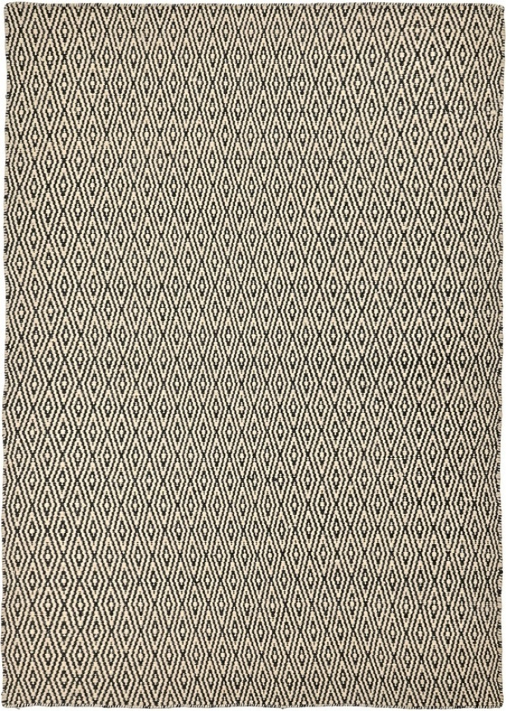 Tapis en laine \'Monastir\' - Noir et blanc dans le groupe Tapis / Tapis en laine chez Reforma (V1020151001)