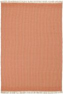 Tapis en laine \'Arbil\' - Terracotta/blanc