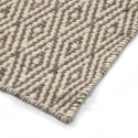 Tapis en laine \' Monastir\' - Gris/blanc