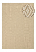 Tapis en laine \'Monastir\' - Beige/blanc