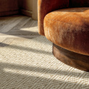 Tapis en laine \'Monastir\' - Beige/blanc