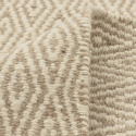 Tapis en laine \'Monastir\' - Beige/blanc