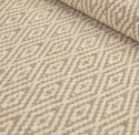 Tapis en laine \'Monastir\' - Beige/blanc