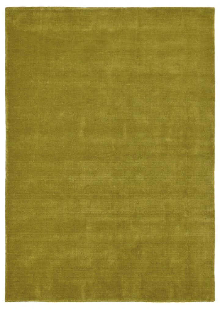 Tapis en laine \'Rozen Handloom Wool Premium\' - Vert dans le groupe Décoration / Tapis / Tapis en laine chez Reforma (V102015301)