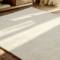 Tapis en laine \'Rozen Handloom Wool Premium\' - Blanc