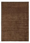 Tapis en laine \'Rozen Handloom Wool Premium\' - Marron