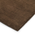 Tapis en laine \'Rozen Handloom Wool Premium\' - Marron