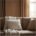 Housse de coussin \' Aranga Super Soft \' 45 x 45 cm - Blanche