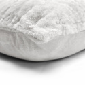 Housse de coussin \' Aranga Super Soft \' 45 x 45 cm - Blanche