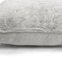Housse de coussin \' Aranga Super Soft \' 45 x 45 cm - Gris