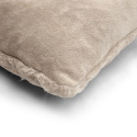 Housse de coussin \' Aranga Super Soft \' 45 x 45 cm - Marron