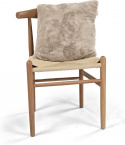 Housse de coussin \' Aranga Super Soft \' 45 x 45 cm - Marron