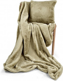Housse de coussin \' Aranga Super Soft \' 45 x 45 cm - Vert clair