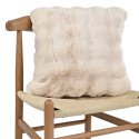 Housse de coussin \' Aranga Bubble \' 45 x 45 cm - Beige