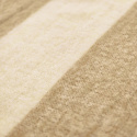 Tapis à carreaux \' Beatriz Stripe \' 130 x 170 cm - Beige/blanc