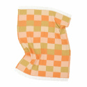 Tapis à carreaux \' Audrey Check \' 130 x 170 cm - Beige/jaune/orange