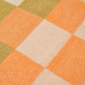 Tapis à carreaux \' Audrey Check \' 130 x 170 cm - Beige/jaune/orange