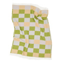Tapis à carreaux \' Audrey Check \' 130x170cm - Beige/vert/violet