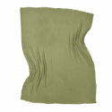 Couverture en mousseline \' Dorena \' 130 x 170 cm - Verte