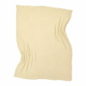 Couverture en mousseline \' Dorena \' 130 x 170 cm - Blanche