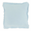 Housse de coussin \' Dorena \' 45 x 45 cm - Bleue