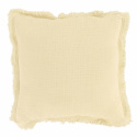 Housse de coussin \' Dorena \' 45 x 45 cm - Blanche